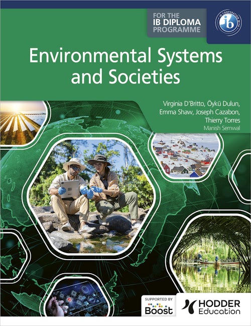 Book cover image for Environmental Systems and Societies for the IB Diploma ISBN: 9781036002800
